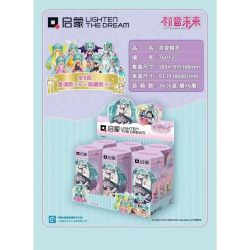 QMAN ENLIGHTEN KEEPPLEY 76012 non  HATSUNE MIKU HỘP MÙ THỦ LĨNH THẺ BÀI bộ đồ chơi xếp lắp ráp ghép mô hình Movie & Game Phim Và Trò Chơi
