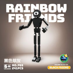 RENZAIMA 765 non  NHỮNG NGƯỜI BẠN CẦU VỒNG DA ĐEN bộ đồ chơi xếp lắp ráp ghép mô hình Movie & Game RAINBOW  Phim Và Trò Chơi 241 khối