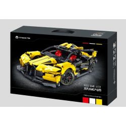 IM.MASTER QIHUI 9813 non  BẬC THẦY TÍCH LŨY BUGATTI VEYRON tỷ lệ 1:14 bộ đồ chơi xếp lắp ráp ghép mô hình  Kỹ Thuật Công Nghệ Cao Mô Hình Phương Tiện 1323 khối