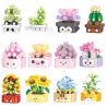 BALODY 21179 non  CHUYỆN GIỮA HOA 12 PHONG CÁCH bộ đồ chơi xếp lắp ráp ghép mô hình Creator POTTED FLOWER Sáng Tạo 1666 khối