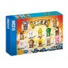 ZHEGAO 991005 non  BIỂU TƯỢNG CUNG HOÀNG ĐẠO bộ đồ chơi xếp lắp ráp ghép mô hình Brickheadz Nhân Vật Đầu To 995 khối
