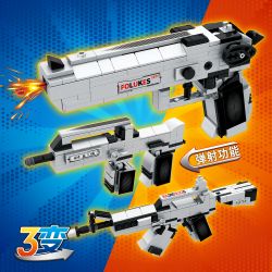 ZHEGAO GZ6208 6208 non  SÚNG GIÁO 4 MẪU ZL-1956 HZ-1874 WF-1977 SL-1999 bộ đồ chơi xếp lắp ráp ghép mô hình Military Army FOLUKES Quân Sự Bộ Đội 1606 khối