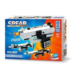 ZHEGAO GZ6208 6208 non  SÚNG GIÁO 4 MẪU ZL-1956 HZ-1874 WF-1977 SL-1999 bộ đồ chơi xếp lắp ráp ghép mô hình Military Army FOLUKES Quân Sự Bộ Đội 1606 khối