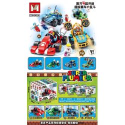 MG 1301 non  MÔ HÌNH SUPER RACING BRAWL 4 bộ đồ chơi xếp lắp ráp ghép mô hình Movie & Game Phim Và Trò Chơi 1185 khối