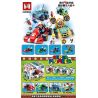 MG 1301 non  MÔ HÌNH SUPER RACING BRAWL 4 bộ đồ chơi xếp lắp ráp ghép mô hình Movie & Game Phim Và Trò Chơi 1185 khối