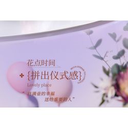 SEMBO 611087 non  TRÀ ĐẠO YUEJIAN bộ đồ chơi xếp lắp ráp ghép mô hình Creator Sáng Tạo 878 khối