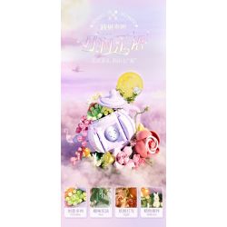 SEMBO 611087 non  TRÀ ĐẠO YUEJIAN bộ đồ chơi xếp lắp ráp ghép mô hình Creator Sáng Tạo 878 khối