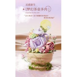 SEMBO 611087 non  TRÀ ĐẠO YUEJIAN bộ đồ chơi xếp lắp ráp ghép mô hình Creator Sáng Tạo 878 khối