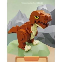 QIZHILE 90090 non  DI TÍCH KỶ NGUYÊN MESOZOI KHỦNG LONG CỔ ĐẠI bộ đồ chơi xếp lắp ráp ghép mô hình MESOZOIC LEGACY