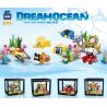KAI GAO LE BB050 BB008 non  BỂ CÁ bộ đồ chơi xếp lắp ráp ghép mô hình Creator DREAMOCEAN Sáng Tạo 773 khối