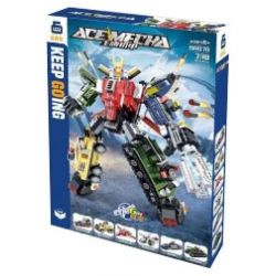 KAI GAO LE BB070 non  ACE MECHA bộ đồ chơi xếp lắp ráp ghép mô hình Military Army ACEMECHA Quân Sự Bộ Đội 738 khối