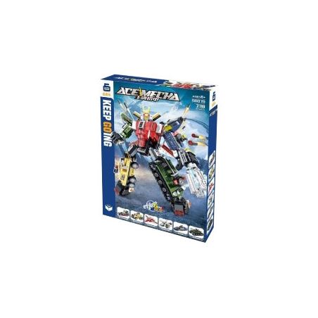 KAI GAO LE BB070 non  ACE MECHA bộ đồ chơi xếp lắp ráp ghép mô hình Military Army ACEMECHA Quân Sự Bộ Đội 738 khối