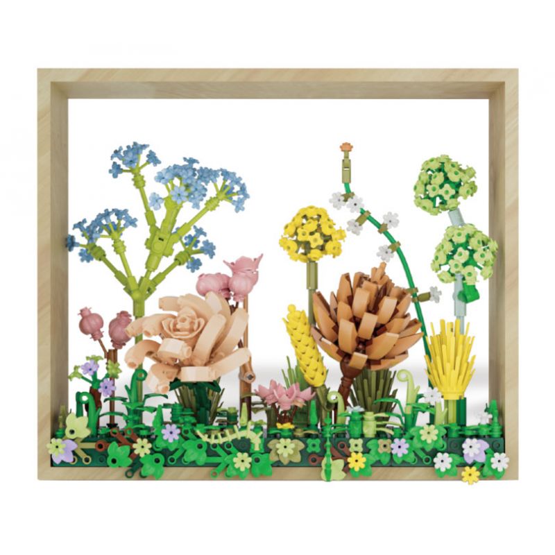 WELLEADZ 2127 non  ĐẢO RỪNG bộ đồ chơi xếp lắp ráp ghép mô hình Creator Sáng Tạo 692 khối