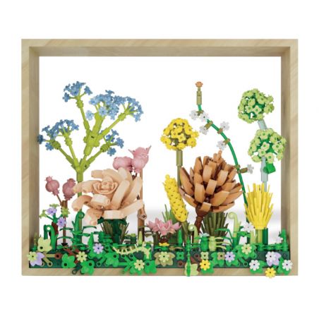 WELLEADZ 2127 non  ĐẢO RỪNG bộ đồ chơi xếp lắp ráp ghép mô hình Creator Sáng Tạo 692 khối