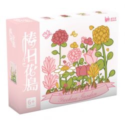 WELLEADZ 2125 non  ĐẢO XUÂN NHẬT HOA bộ đồ chơi xếp lắp ráp ghép mô hình Creator Sáng Tạo 489 khối