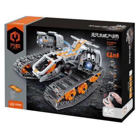 IM.MASTER QIHUI 8051 non  BẬC THẦY MÁY MÓC LẬP TRÌNH Ô TÔ ĐÓNG THẾ bộ đồ chơi xếp lắp ráp ghép mô hình  Kỹ Thuật Công Nghệ Cao Mô Hình Phương Tiện 724 khối