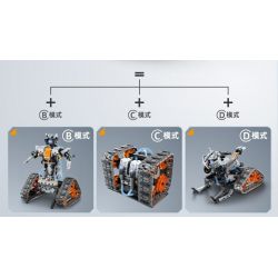 IM.MASTER QIHUI 8051 non  BẬC THẦY MÁY MÓC LẬP TRÌNH Ô TÔ ĐÓNG THẾ bộ đồ chơi xếp lắp ráp ghép mô hình  Kỹ Thuật Công Nghệ Cao Mô Hình Phương Tiện 724 khối