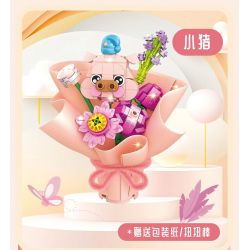 FORANGE FC8309 8309 non  NHẬT KÝ HOA 6 MẪU bộ đồ chơi xếp lắp ráp ghép mô hình Creator Sáng Tạo 773 khối