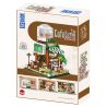 ZHEGAO 612001 non  QUÁN CÀ PHÊ TỰ PHỤC VỤ bộ đồ chơi xếp lắp ráp ghép mô hình Creator COFETERIO Sáng Tạo