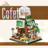 ZHEGAO 612001 non  QUÁN CÀ PHÊ TỰ PHỤC VỤ bộ đồ chơi xếp lắp ráp ghép mô hình Creator COFETERIO Sáng Tạo
