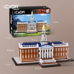 CADA DOUBLEE C66016 66016 non  THƯ VIỆN BAKER CỦA TRƯỜNG KINH DOANH HARVARD bộ đồ chơi xếp lắp ráp ghép mô hình Creator HARVARD BUSINESS SCHOOL Sáng Tạo 1056 khối