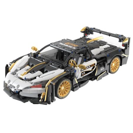 TAKUKI T1004 1004 non  ĐUA XE KHỐI SIÊU MC BẠCH KIM tỷ lệ 1:14 bộ đồ chơi xếp lắp ráp ghép mô hình  Kỹ Thuật Công Nghệ Cao Mô Hình Phương Tiện 1242 khối