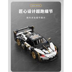 TAKUKI T1004 1004 non  ĐUA XE KHỐI SIÊU MC BẠCH KIM tỷ lệ 1:14 bộ đồ chơi xếp lắp ráp ghép mô hình  Kỹ Thuật Công Nghệ Cao Mô Hình Phương Tiện 1242 khối