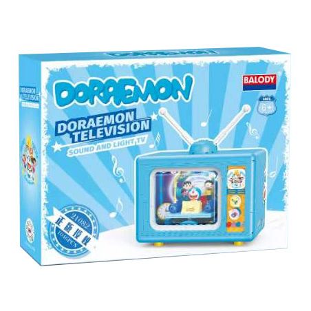 BALODY 21082 non  DORAEMON TV bộ đồ chơi xếp lắp ráp ghép mô hình Movie & Game DORAEMON TELEVISION Phim Và Trò Chơi 1046 khối