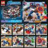MG 665 non  TỔ HỢP SIÊU ĐỐT CHÁY MECHA 8 CỦA CAPTAIN AMERICA bộ đồ chơi xếp lắp ráp ghép mô hình Super Heroes Siêu Nhân Anh Hùng 327 khối