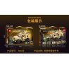 MINGDI LEIBAO K0638 0638 non  COMBO PHÓNG XE BỌC THÉP PHÒNG THỦ MÌN bộ đồ chơi xếp lắp ráp ghép mô hình Military Army ANTI-MINE ARMORED VEHICLE Quân Sự Bộ Đội 406 khối