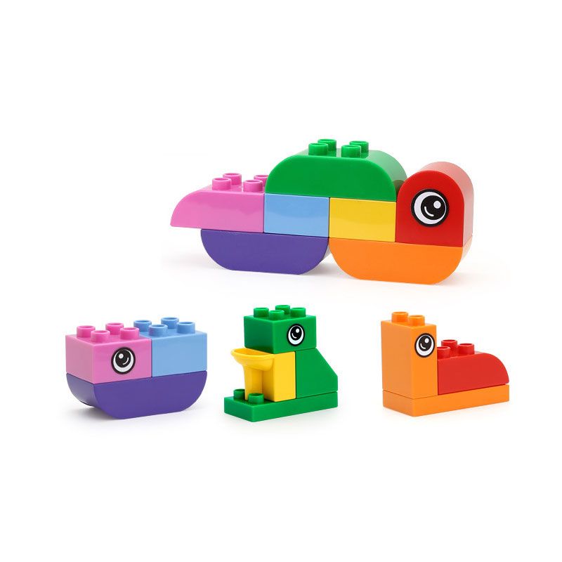 DUBIE 140 non  SỰ PHÁT TRIỂN CỦA SÂU BƯỚM bộ đồ chơi xếp lắp ráp ghép mô hình Pre-School CATERPILLAR GROWTH Mẫu Giáo 17 khối