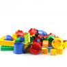 DUBIE 520 non  THIÊN ĐƯỜNG ỐNG bộ đồ chơi xếp lắp ráp ghép mô hình Pre-School Mẫu Giáo 63 khối