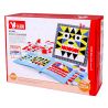 DUBIE 405 non  CÂU ĐỐ TƯ DUY HÌNH HỌC bộ đồ chơi xếp lắp ráp ghép mô hình Pre-School GEOMETRIC THINKING PUZZLE Mẫu Giáo 208 khối