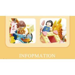 AREA-X AX0101 0101 non  HỘP CẢM HỨNG HOA HƯỚNG DƯƠNG TÌNH YÊU LÀ ÁNH NẮNG bộ đồ chơi xếp lắp ráp ghép mô hình BORN TO LOVE SUNSHINE