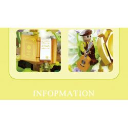 AREA-X AX0098 0098 non  HỘP CẢM HỨNG HOA ĐỒNG TIỀN TÌNH YÊU LÀ KHAO KHÁT bộ đồ chơi xếp lắp ráp ghép mô hình BORN TO LOVE FONDNESS