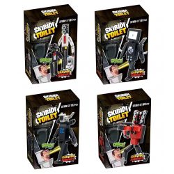 S1188 1188 non  TOILET MAN XÂM LƯỢC 4 MẪU bộ đồ chơi xếp lắp ráp ghép mô hình Movie & Game SKIBIDI TOILET Phim Và Trò Chơi 671 khối