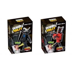 S1188 1188 non  TOILET MAN XÂM LƯỢC 4 MẪU bộ đồ chơi xếp lắp ráp ghép mô hình Movie & Game SKIBIDI TOILET Phim Và Trò Chơi 671 khối