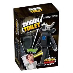S1188 1188 non  TOILET MAN XÂM LƯỢC 4 MẪU bộ đồ chơi xếp lắp ráp ghép mô hình Movie & Game SKIBIDI TOILET Phim Và Trò Chơi 671 khối