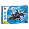 BRUCCO BLK-098 non  QUÂN ĐOÀN SẮT TRỰC THĂNG VŨ TRANG Z-19 bộ đồ chơi xếp lắp ráp ghép mô hình Military Army Quân Sự Bộ Đội 566 khối