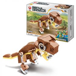 BRUCCO BLK-063 KAI GAO LE BB011 non  KHỦNG LONG CƠ KHÍ bộ đồ chơi xếp lắp ráp ghép mô hình MECHA DINOSAUR 831 khối