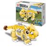 BRUCCO BLK-063 KAI GAO LE BB011 non  KHỦNG LONG CƠ KHÍ bộ đồ chơi xếp lắp ráp ghép mô hình MECHA DINOSAUR 831 khối