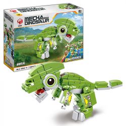 BRUCCO BLK-063 KAI GAO LE BB011 non  KHỦNG LONG CƠ KHÍ bộ đồ chơi xếp lắp ráp ghép mô hình MECHA DINOSAUR 831 khối