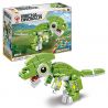 BRUCCO BLK-063 KAI GAO LE BB011 non  KHỦNG LONG CƠ KHÍ bộ đồ chơi xếp lắp ráp ghép mô hình MECHA DINOSAUR 831 khối