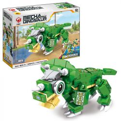 BRUCCO BLK-063 KAI GAO LE BB011 non  KHỦNG LONG CƠ KHÍ bộ đồ chơi xếp lắp ráp ghép mô hình MECHA DINOSAUR 831 khối