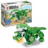 BRUCCO BLK-063 KAI GAO LE BB011 non  KHỦNG LONG CƠ KHÍ bộ đồ chơi xếp lắp ráp ghép mô hình MECHA DINOSAUR 831 khối