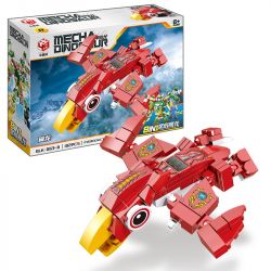 BRUCCO BLK-063 KAI GAO LE BB011 non  KHỦNG LONG CƠ KHÍ bộ đồ chơi xếp lắp ráp ghép mô hình MECHA DINOSAUR 831 khối