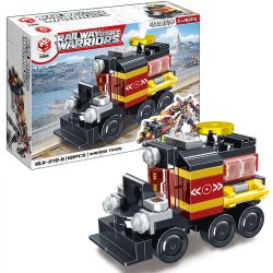 BRUCCO BLK-070 KAI GAO LE BB010 non  CHIẾN BINH ĐƯỜNG SẮT TÀU TẤN CÔNG bộ đồ chơi xếp lắp ráp ghép mô hình RAILWAY WARRIORS 813 khối