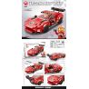 BRUCCO BLK-088 RC-188 non  ASTON MARTIN tỷ lệ 1:32 bộ đồ chơi xếp lắp ráp ghép mô hình Speed Champions Racing Cars CORVETTE ZRI Đua Xe Công Thức 318 khối