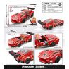BRUCCO BLK-088 RC-188 non  ASTON MARTIN tỷ lệ 1:32 bộ đồ chơi xếp lắp ráp ghép mô hình Speed Champions Racing Cars CORVETTE ZRI Đua Xe Công Thức 318 khối