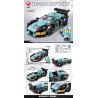 BRUCCO BLK-086 RC-186 non  MASERATI tỷ lệ 1:32 bộ đồ chơi xếp lắp ráp ghép mô hình Speed Champions Racing Cars Đua Xe Công Thức 313 khối